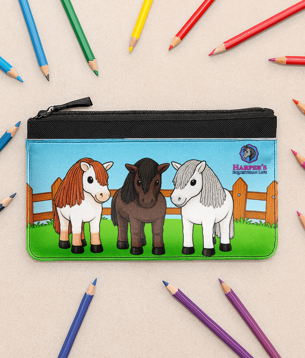 Cute Pony Pencil Case – for Boys and Girls