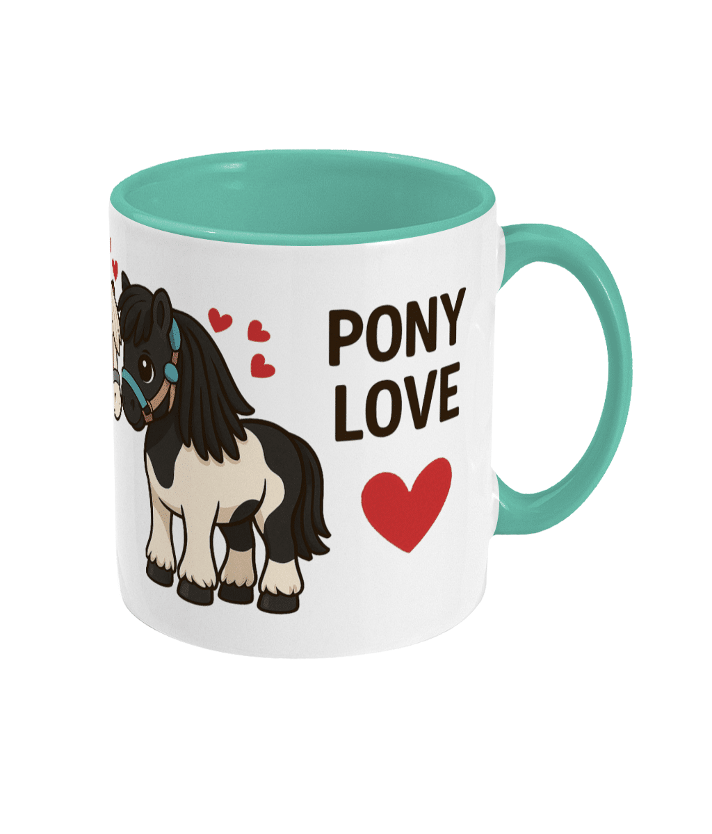 Pony Love Two-Tone Mug